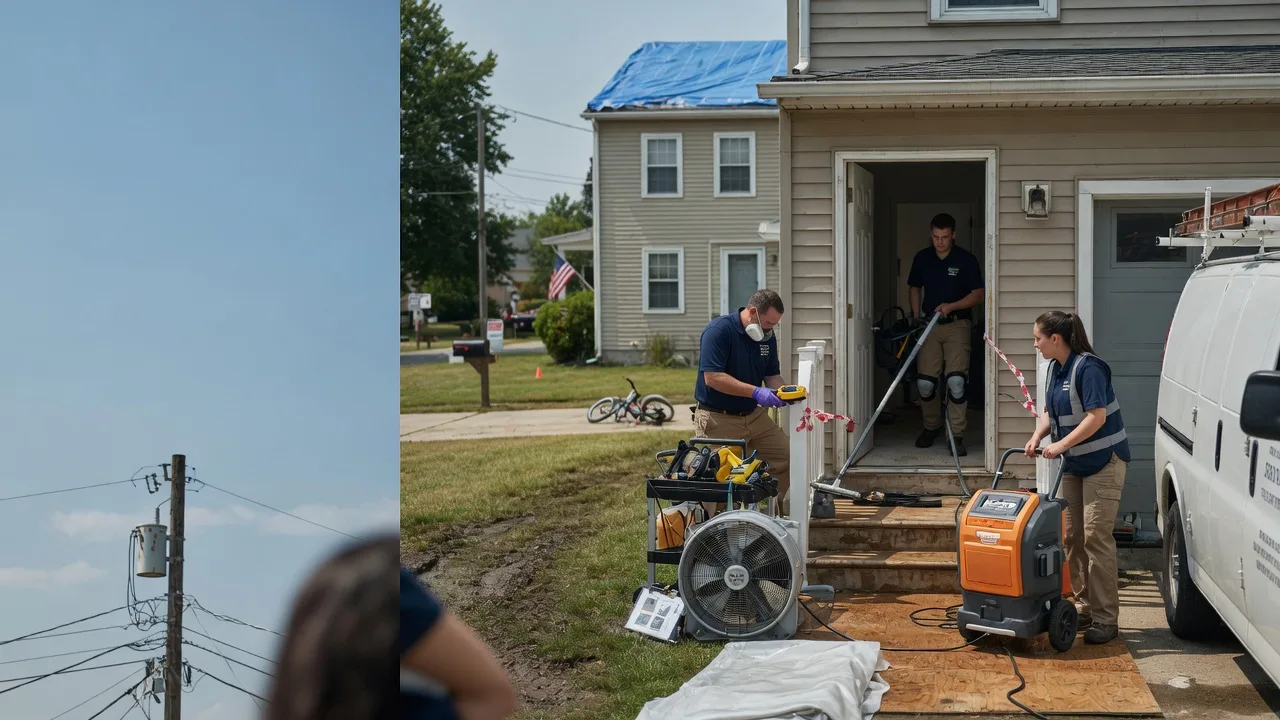 Water Damage Repair in Marquette, WI near me